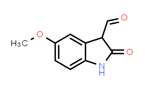 CAS No. 52508-88-0, 5-Methoxy-2-oxoindoline-3-carbaldehyde