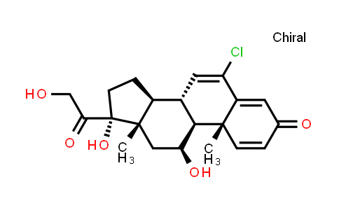 CAS No. 5251-34-3, Cloprednol