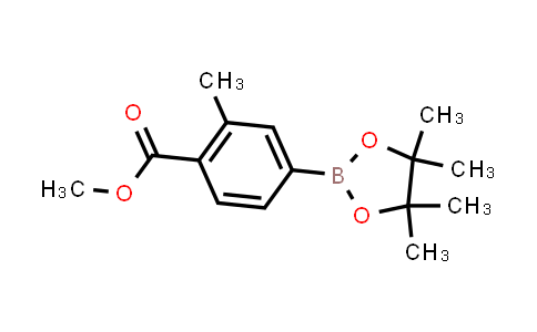 CAS No. 525362-07-6, Methyl 2-methyl-4-(4,4,5,5-tetraMethyl-1,3,2-dioxaborolan-2-yl)benzoate