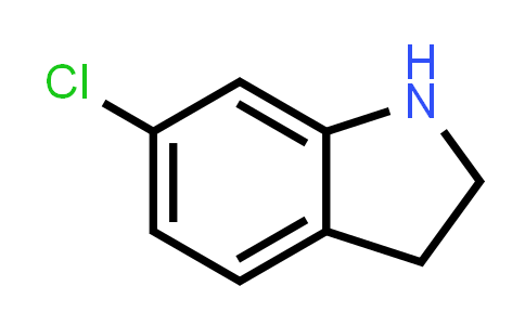 CAS No. 52537-00-5, 6-Chloro-2,3-dihydro-1H-indole