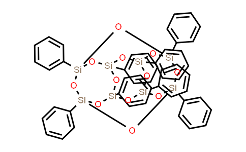 CAS No. 5256-79-1, 1,3,5,7,9,11,13,15-octaphenyl-2,4,6,8,10,12,14,16,17,18,19,20-dodecaoxa-1,3,5,7,9,11,13,15-octasilapentacyclo[9.5.1.1(3,9).1(5,15).1(7,13)]icosane