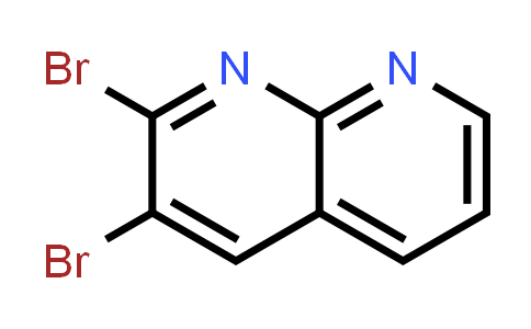 CAS No. 52626-31-0, 2,3-Dibromo-1,8-naphthyridine