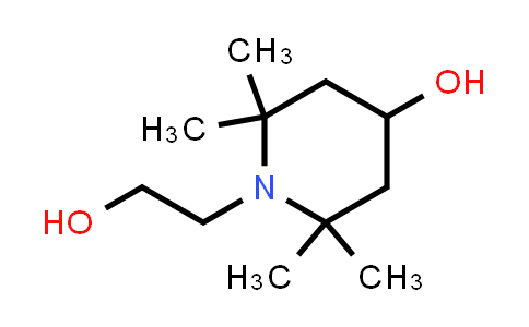 CAS No. 52722-86-8, 1-(2-Hydroxyethyl)-2,2,6,6-tetramethylpiperidin-4-ol