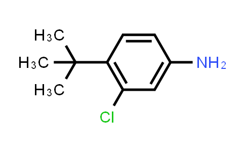CAS No. 52756-36-2, Aniline, 4-tert-butyl-3-chloro-