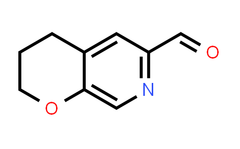 CAS No. 527681-61-4, 3,4-Dihydro-2H-pyrano[2,3-c]pyridine-6-carbaldehyde
