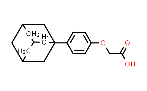CAS No. 52804-26-9, 2-(4-(Adamantan-1-yl)phenoxy)acetic acid