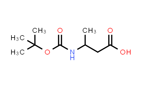 CAS No. 52815-19-7, 3-((tert-Butoxycarbonyl)amino)butanoic acid
