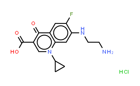 CAS No. 528851-31-2, Desethylene Ciprofloxacin (hydrochloride)