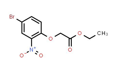 CAS No. 528892-33-3, Ethyl 2-(4-bromo-2-nitrophenoxy)acetate