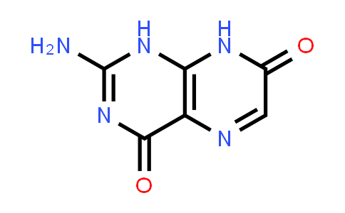 CAS No. 529-69-1, 2-Aminopteridine-4,7(1H,8H)-dione