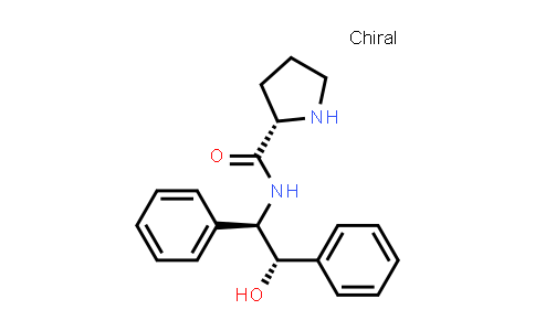 CAS No. 529486-23-5, (2S)-N-[(1R,2S)-2-Hydroxy-1,2-diphenylethyl]-2-pyrrolidinecarboxamide