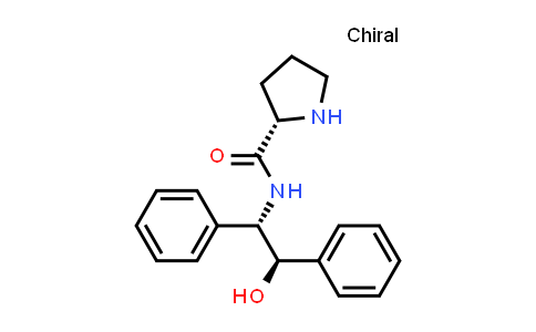 CAS No. 529486-25-7, (2S)-N-[(1S,2R)-2-Hydroxy-1,2-diphenylethyl]-2-pyrrolidinecarboxamide