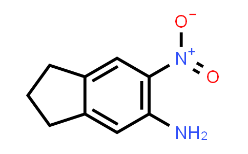 CAS No. 52957-66-1, 6-Nitro-2,3-dihydro-1H-inden-5-amine