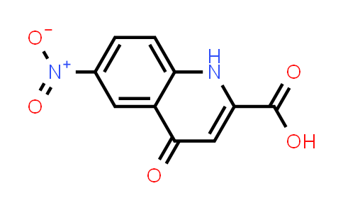 CAS No. 52980-08-2, 6-Nitro-4-oxo-1,4-dihydroquinoline-2-carboxylic acid