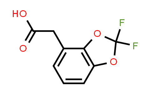 CAS No. 531508-33-5, 2-(2,2-Difluoro-2H-1,3-benzodioxol-4-yl)acetic acid