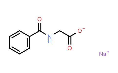 CAS No. 532-94-5, Sodium 2-benzamidoacetate