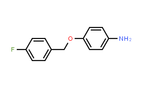 CAS No. 53234-85-8, 4-((4-Fluorobenzyl)oxy)aniline