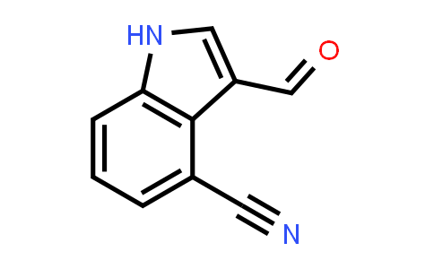 CAS No. 53269-35-5, 3-Formyl-1H-indole-4-carbonitrile