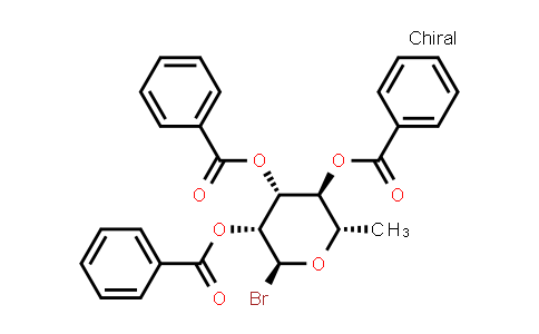 CAS No. 53297-33-9, (2S,3R,4R,5S,6S)-2-Bromo-6-methyltetrahydro-2H-pyran-3,4,5-triyl tribenzoate