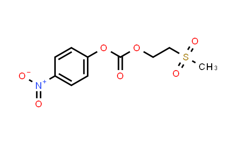 CAS No. 53298-30-9, 2-Methylsulfonylethyl 4-nitrophenyl carbonate