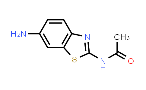 CAS No. 533-41-5, N-(6-amino-1,3-benzothiazol-2-yl)acetamide