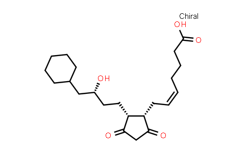 CAS No. 53319-30-5, 8-Iso-16-cyclohexyl-tetranor Prostaglandin E2