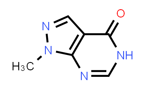 CAS No. 5334-56-5, 1-Methyl-1,5-dihydro-4H-pyrazolo[3,4-d]pyrimidin-4-one