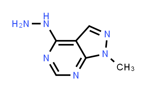CAS No. 5334-72-5, 4-Hydrazinyl-1-methyl-1H-pyrazolo[3,4-d]pyrimidine