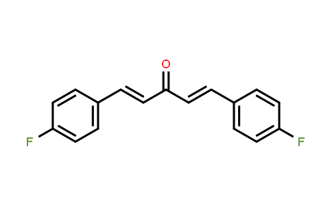 CAS No. 53369-00-9, (1E,4E)-1,5-Bis(4-fluorophenyl)-1,4-pentadien-3-one