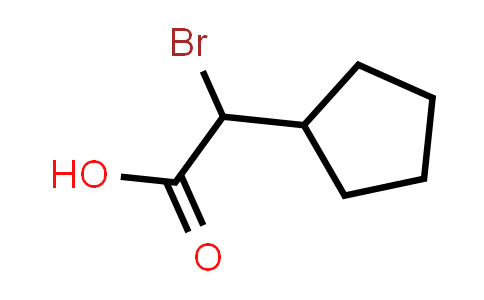 CAS No. 53389-30-3, 2-Bromo-2-cyclopentylacetic acid