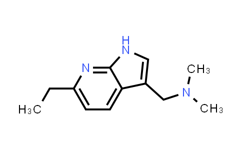 CAS No. 533939-05-8, 1H-Pyrrolo[2,3-b]pyridine-3-methanamine, 6-ethyl-N,N-dimethyl-