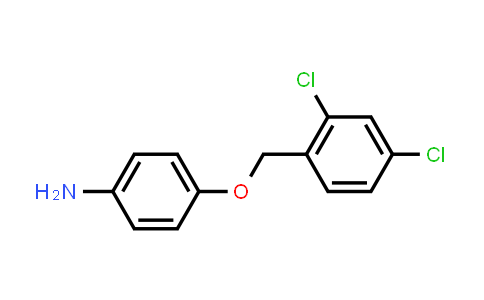 CAS No. 53397-81-2, 4-((2,4-Dichlorobenzyl)oxy)aniline