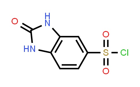 CAS No. 53439-87-5, 2-Oxo-2,3-dihydro-1H-1,3-benzodiazole-5-sulfonyl chloride