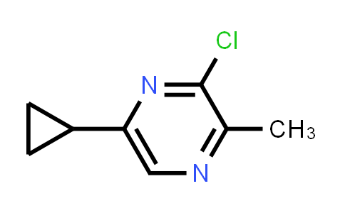 CAS No. 535937-13-4, 3-Chloro-5-cyclopropyl-2-methylpyrazine