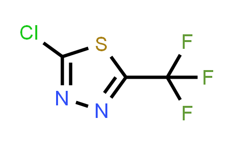CAS No. 53645-98-0, 2-Chloro-5-(trifluoromethyl)-1,3,4-thiadiazole