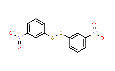 CAS No. 537-91-7, 1,2-Bis(3-nitrophenyl)disulfane