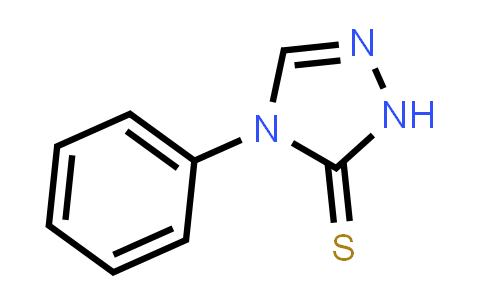 CAS No. 5373-72-8, 4-Phenyl-2,4-dihydro-3H-1,2,4-triazole-3-thione