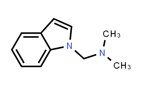 CAS No. 5379-79-3, [(1H-Indol-1-yl)methyl]dimethylamine