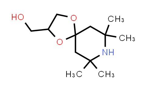CAS No. 53825-32-4, (7,7,9,9-Tetramethyl-1,4-dioxa-8-azaspiro[4.5]decan-2-yl)methanol