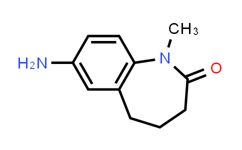 CAS No. 53841-98-8, 7-Amino-1-methyl-2,3,4,5-tetrahydro-1H-1-benzazepin-2-one