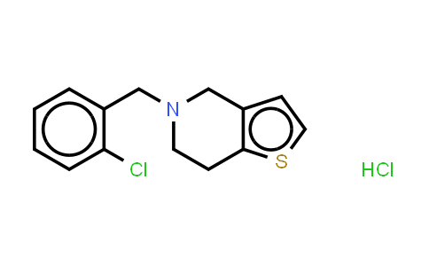 CAS No. 53885-35-1, Ticlopidine (hydrochloride)