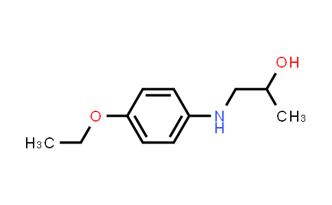 CAS No. 539-08-2, 1-((4-Ethoxyphenyl)amino)propan-2-ol