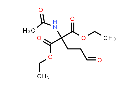 CAS No. 53908-65-9, Diethyl 2-acetamido-2-(3-oxopropyl)malonate