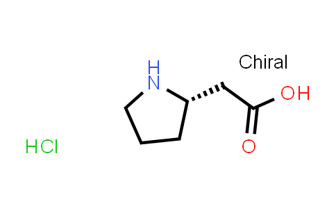 CAS No. 53912-85-9, (S)-2-(Pyrrolidin-2-yl)acetic acid hydrochloride