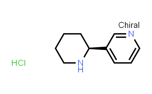CAS No. 53912-89-3, (S)-3-(Piperidin-2-yl)pyridine hydrochloride