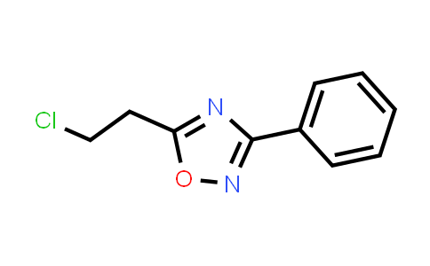 CAS No. 53919-74-7, 5-(2-Chloroethyl)-3-phenyl-1,2,4-oxadiazole