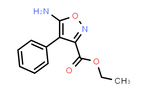 CAS No. 53983-15-6, ethyl 5-amino-4-phenylisoxazole-3-carboxylate