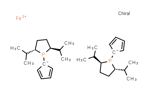 CAS No. 540475-73-8, 1,1'-Bis[(2S,5S)-2,5-diisopropyl-1-phospholanyl]ferrocene