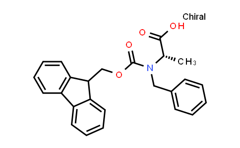 CAS No. 540483-59-8, N-(((9H-Fluoren-9-yl)methoxy)carbonyl)-N-benzylalanine