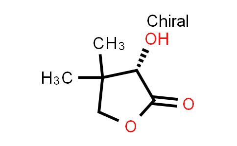 CAS No. 5405-40-3, (S)-3-Hydroxy-4,4-dimethyldihydrofuran-2(3H)-one